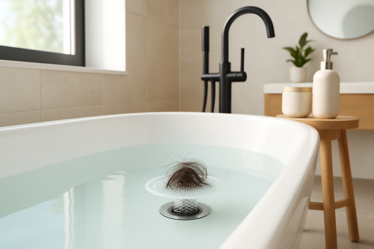 How to Prevent Hair From Going Down Bathtub Drain Easily