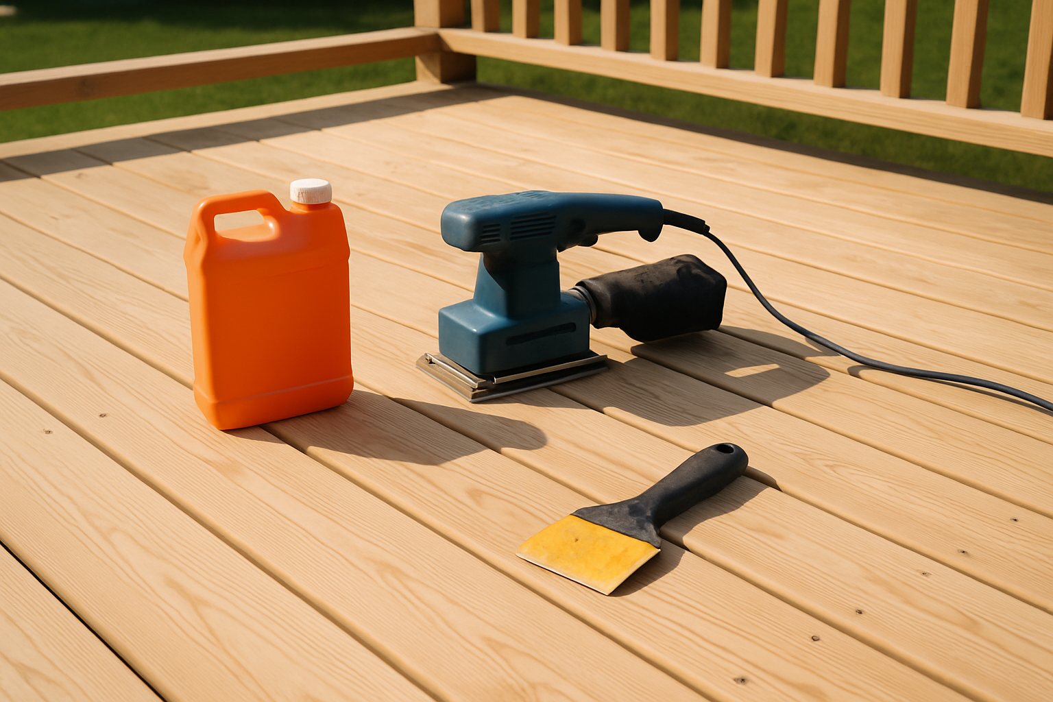 How to Strip Decking Back to Bare Wood in One Weekend