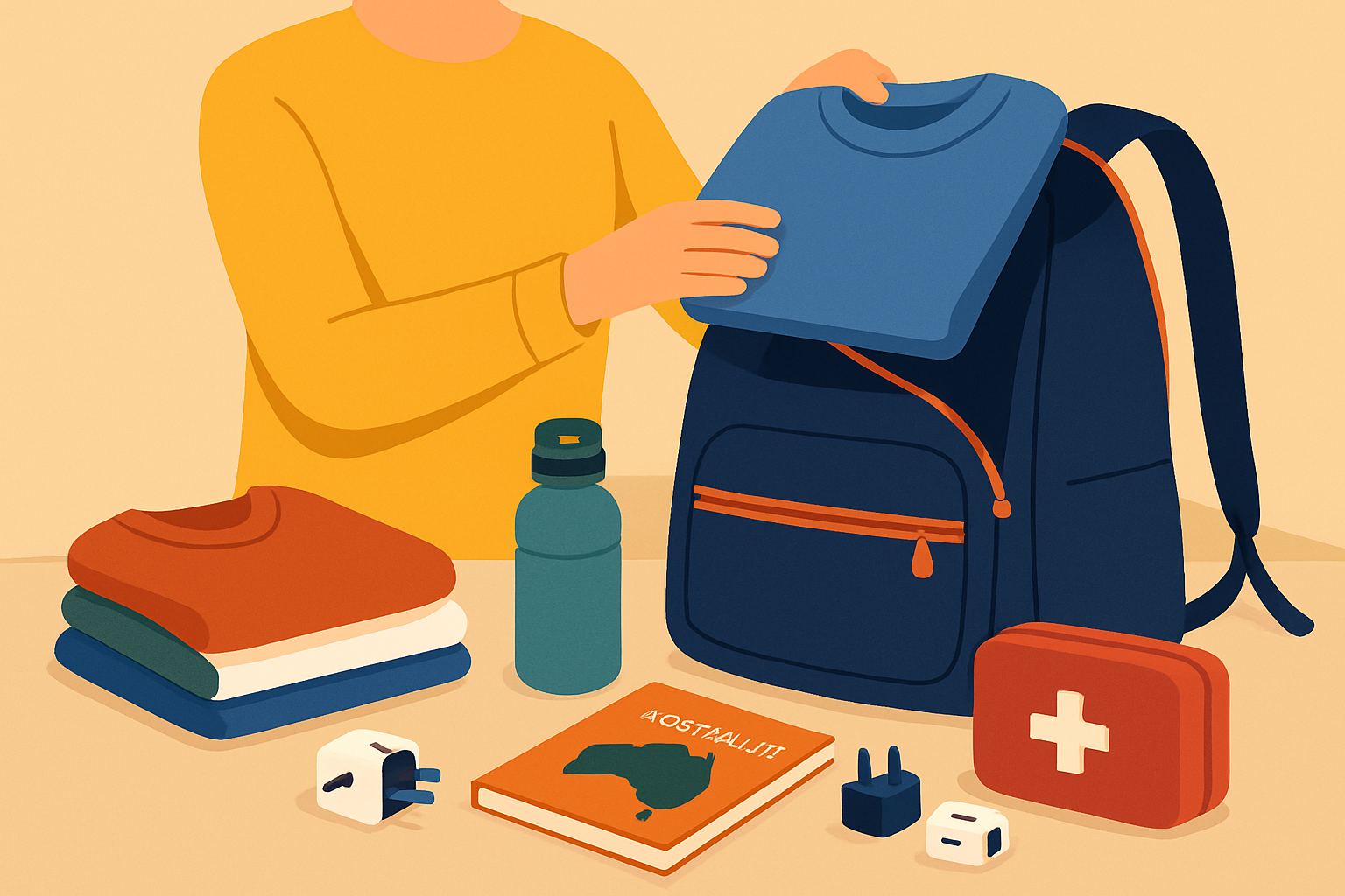 Smart packing essentials to prepare for a budget-friendly and smooth trip across Australia.
