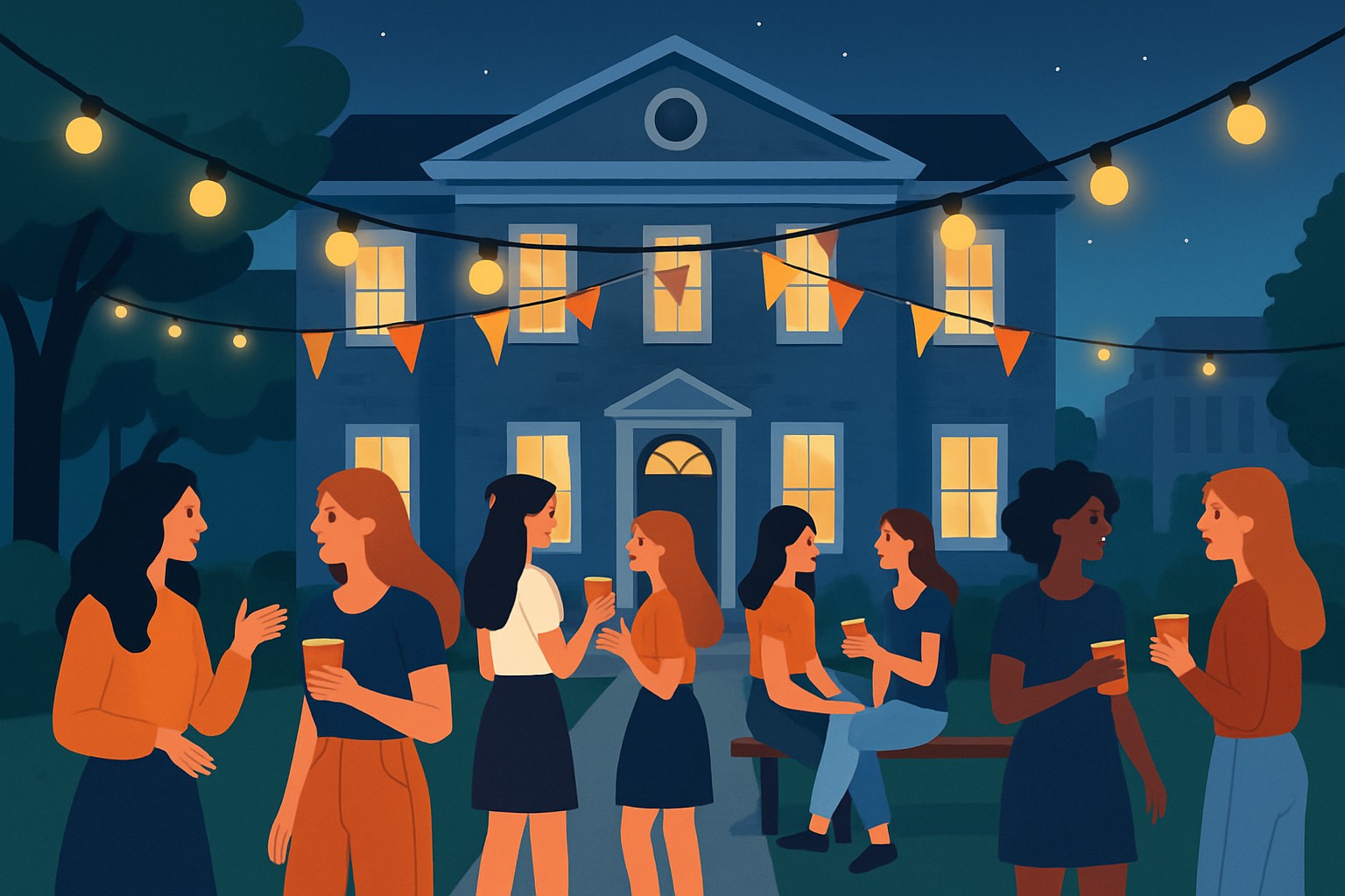 Can Sororities Have Parties on Campus Property?