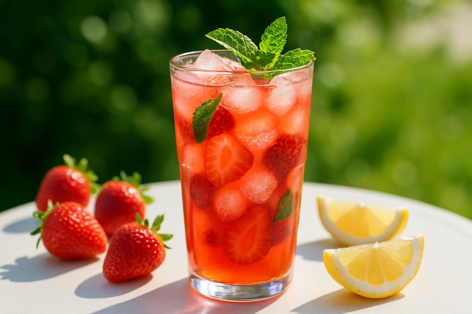 Easy Strawberry Refresher Recipe That Takes 5 Minutes