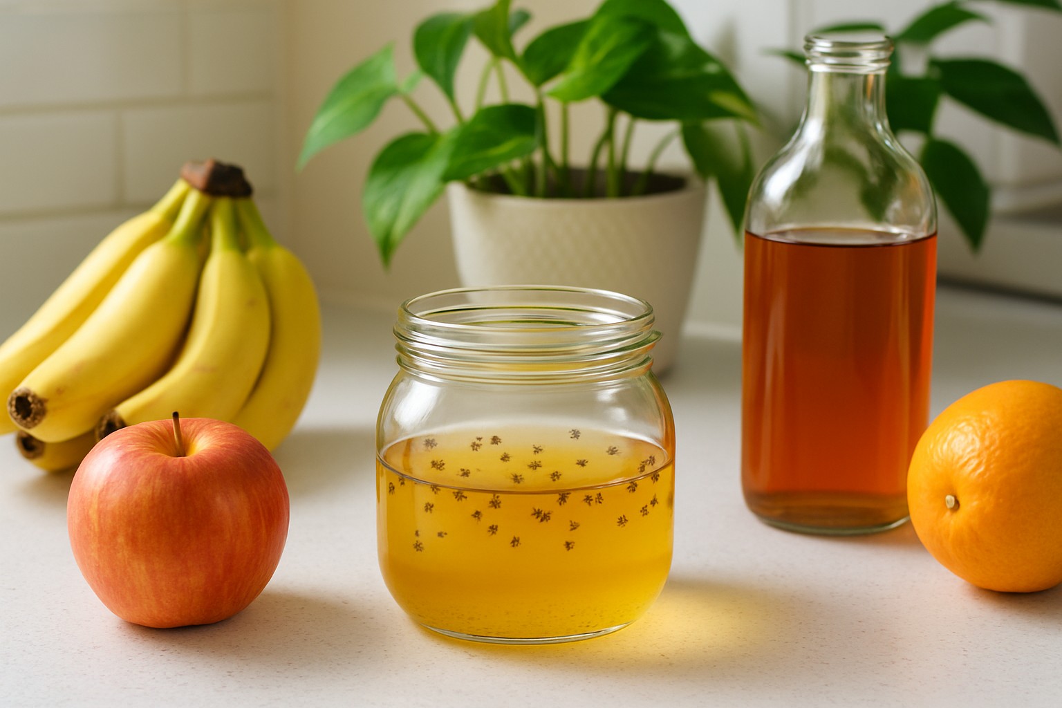 Are Gnats Attracted to Apple Cider Vinegar Traps?