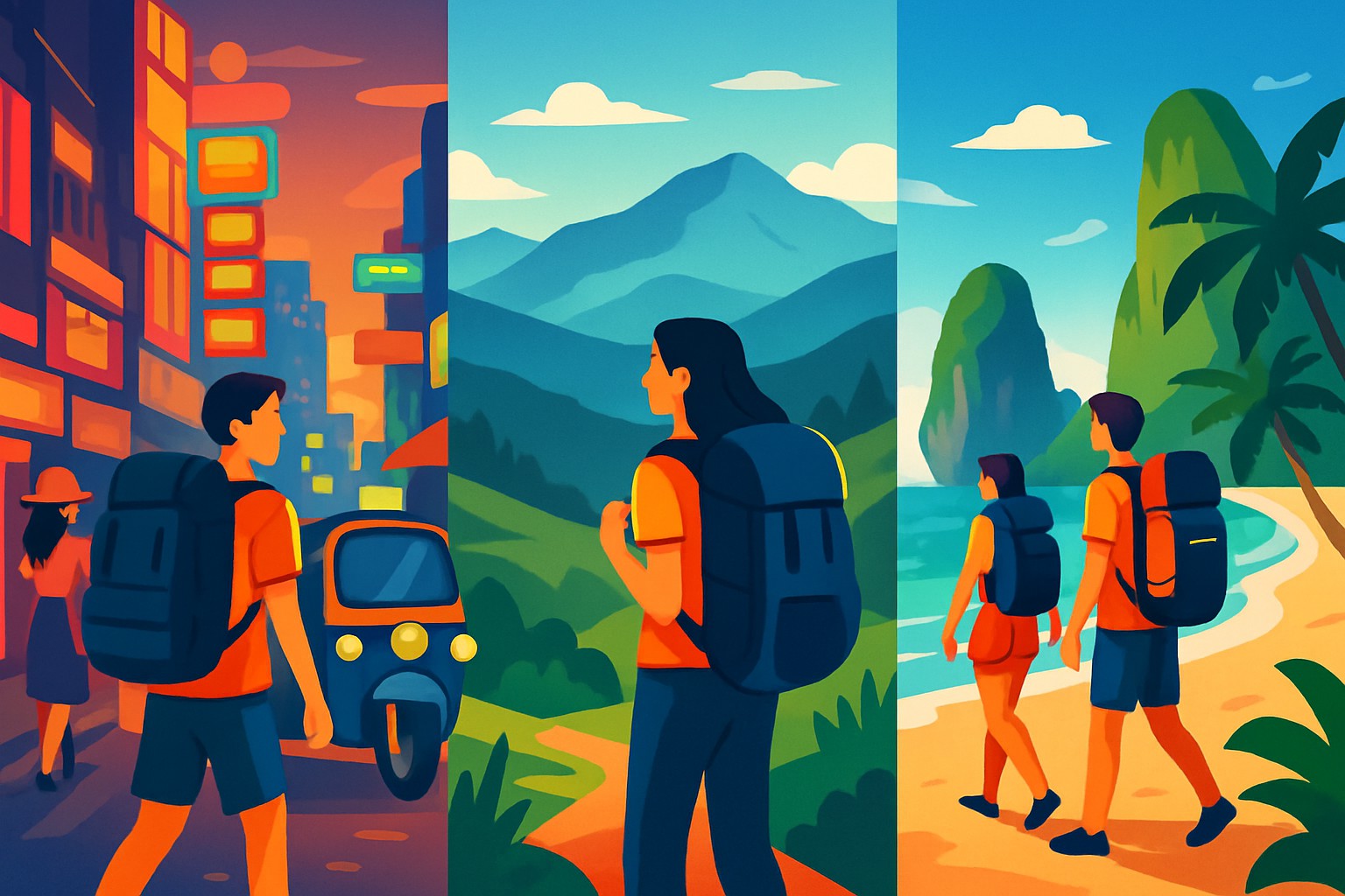 Backpacker Trail in Thailand - How to Plan Your Route and Stay Safe?