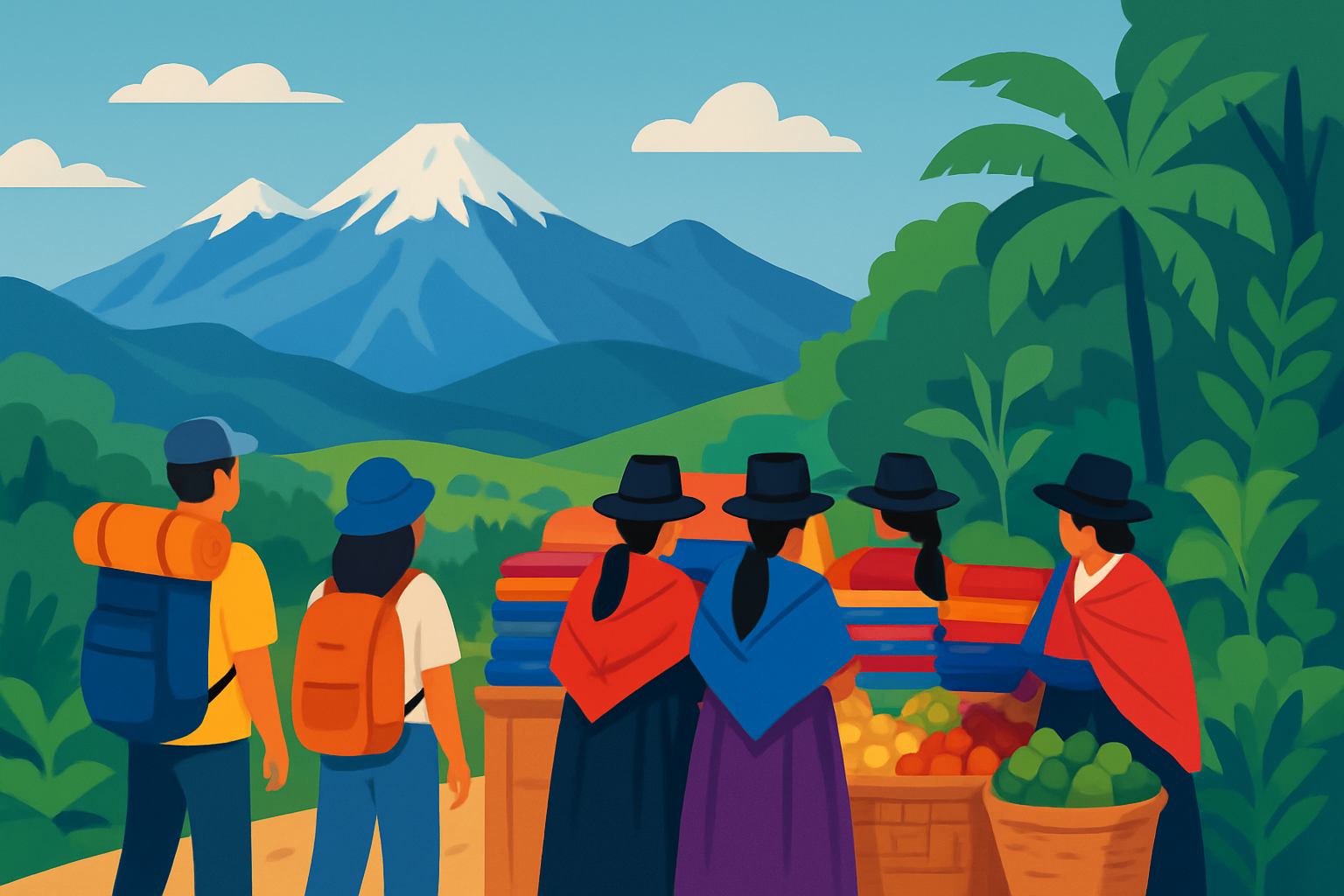 Ecuador Backpacking Combines Culture and Nature Easily